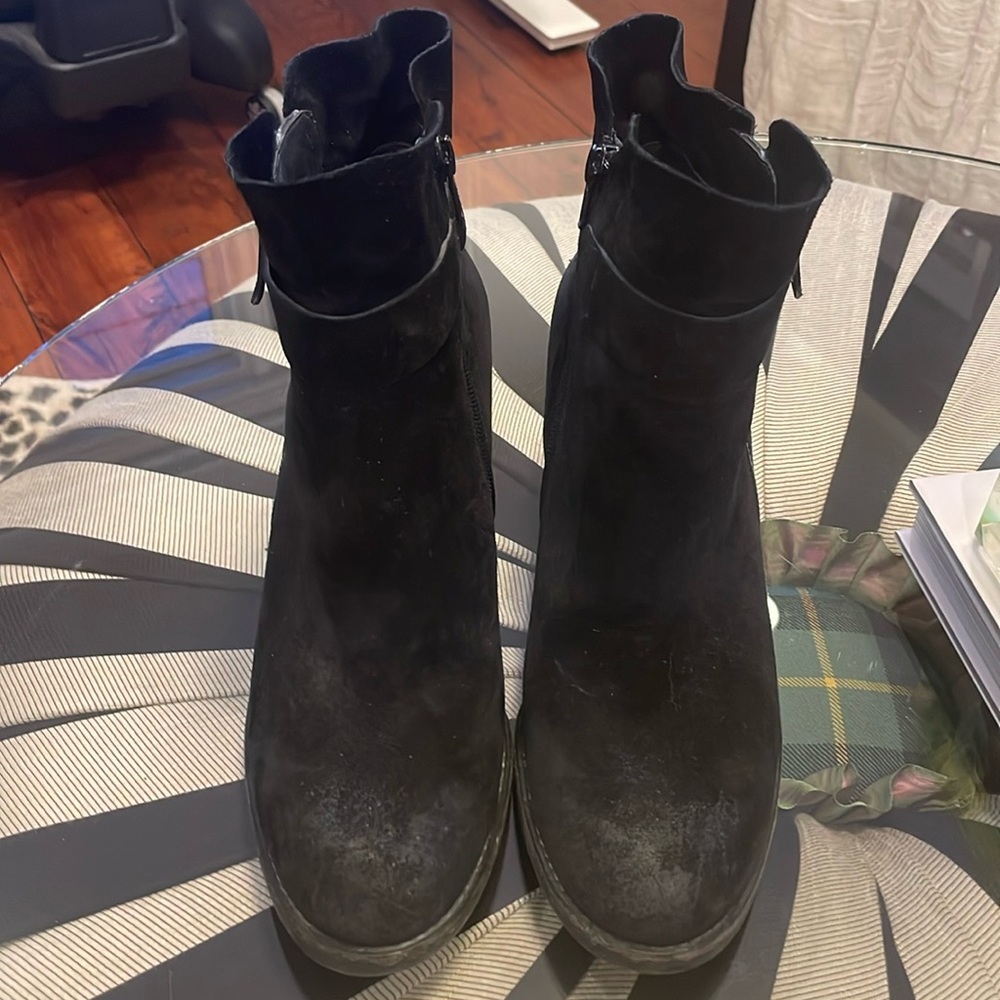 PAUL GREEN BLACK BOOTIE